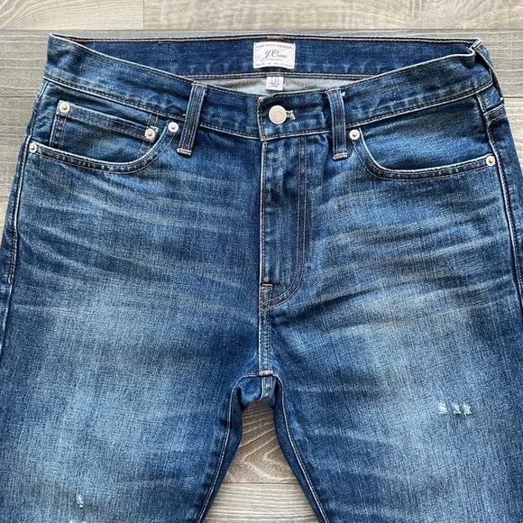 31x32 J Crew 770 Straight Jean Men’s Blue 100% Cotton AB055 - Picture 2 of 11